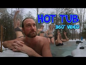 360° Hot Tub Chill: Relaxation in Virtual Reality!