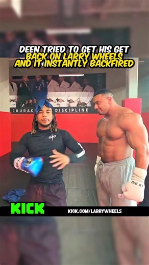 Deen Tried Getting His Revenge On Larry… #larrywheels