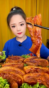 10K views · 354 reactions | Roasted Pork Meat Eating Challenge So Delicious | TV Live | Facebook