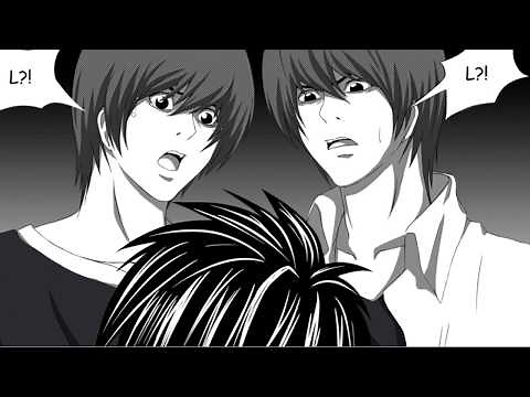WHAT IF LIGHT YAGAMI DIDN'T KILL L?! Death Note Doujinshi | Light x L | Fan Comic | Shaami