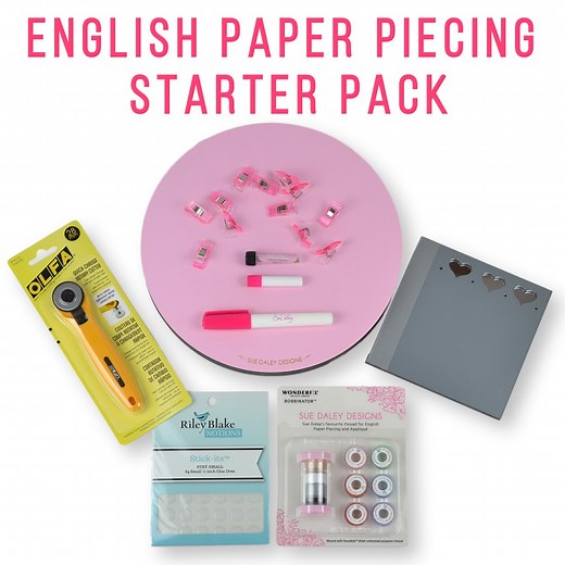 Sue Daley Designs English Paper Piecing Starter Pack