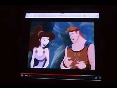 Walt Disney World 25th Anniversary ''Hercules'' trailer (1996)