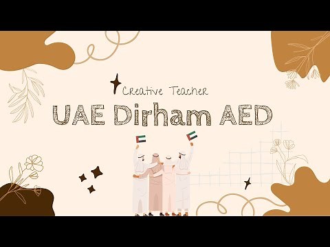UAE Dirham, coins and notes (AED)
