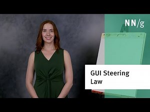 Steering Law for Cursor and Mouse Movements in a GUI Tunnel
