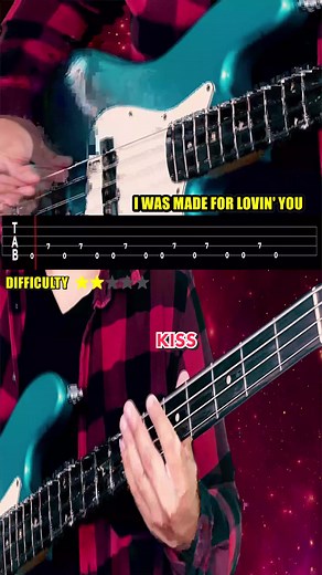 #kiss #bass #bassist #bassplayer #basscover #basstabs #tabs #bassistoftiktok #baixista #baixistabrasileiro #baixistadotiktok #pick #squier #basslesson #cover #iwasmadeforlovingyou #iwasmadeforlovingyou #genesimmons