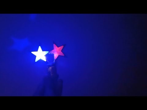 creative idea with lights | how to create colorful lights at home