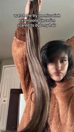 Microlink Extensions Try-On: My Hair Transformation