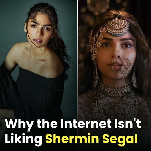 953K views · 2K reactions | Things didn't go well for Heeramandi Actor Shermin Segal. Here's why Internet isn't liking her  | Metrosaga India | Facebook