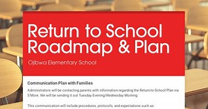 Return to School Roadmap & Plan