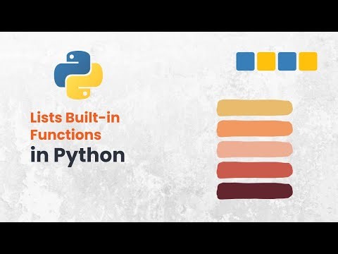 Python Built in Lists Functions Made Super Easy for Beginners!