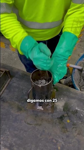 👷‍♂️ Así se hace la prueba de elaboración de especímenes de concreto #Cemex #construcción