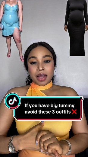 3 Outfits to Avoid for a Big Tummy