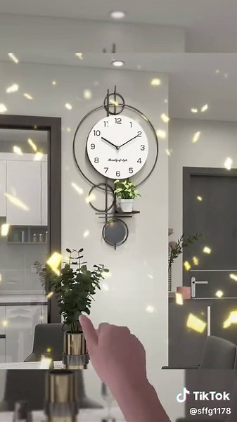 Elegant Peacock 3D Wall Clock for Home Decor