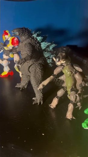 Titanus Gamera, Gorgo, Lystrodon, Yamata no orochi, and Watckuki