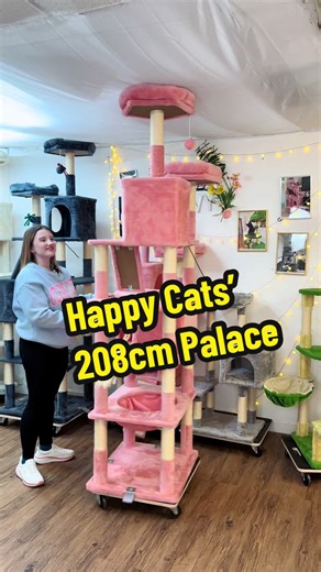 Happy Cats’ 208cm Palace Cat Tree Review