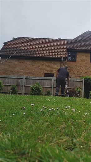 No Pressure washer required ✅ A Father & Son combination here of us working on a property near Aylesford 😊 We removed the moss from this roof and applied a label compliant Biocide 👍🏻 This Roof now looks as good as new Moss thrives this time of year due to the damp conditions, it's this time of year it does the most damage 😞 📱 07482110251 www.hadlowexteriorcleaning.co.uk #kentbusiness #TonbridgeBusiness #tonbridgemums #HomeMaintenance #ExteriorCleaning #cleanroof #hadlowlocal #homecare #kent