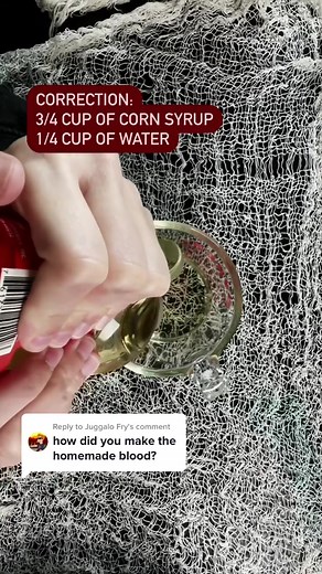 Simple Recipe for Making Fake Blood | Easy DIY Tutorial