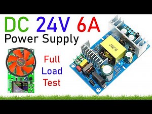 AC‑DC 24V 6A SMPS Module – 150W Switching Power Supply with Overcurrent & Short‑Circuit Protection