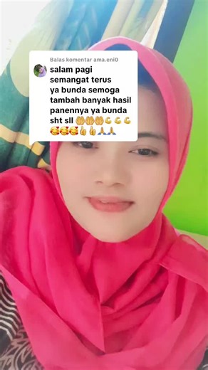 Membalas @ama.eni0 semog kita d berkahkan rijkinya aminn Yarobaalminn moga trkabulknn 🤲🙏