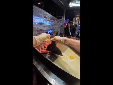 POV Chinese Street Food | Grilled Cold Noodles