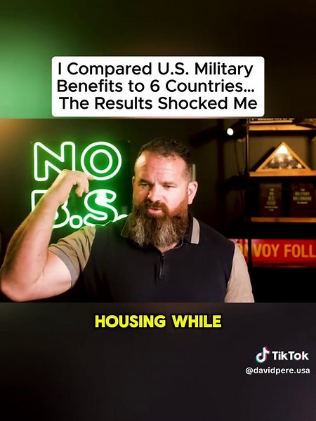 US military benefits vs world, VA benefits comparison, GI Bill, TRICARE, veteran benefits explained.. how does America actually rank globally?#militarylife #militarybenefits #militaryfamily #veteranbenefits #militaryjobs