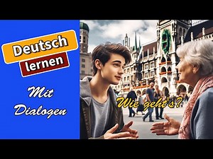 Learn German. A1. Simple dialogues + exercises. Speak German in 30 days!