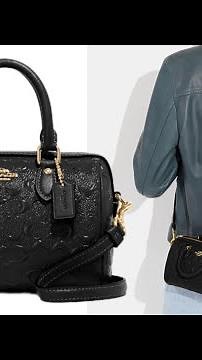 Coach mini crossbody bag. Mini rowan crossbody in signature leather.