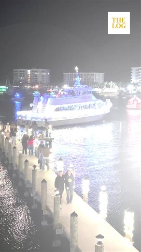The chilly temperatures didn't stop people from checking out the annual lighted boat parade on Sunday night in Destin. More than 30 boats participated, and we have more photos to share in the comments: | Destin Log