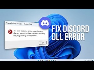 How To Fix Discord GAME SDK ERROR (2026)