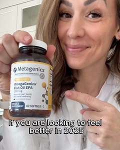 Give your heart the care it deserves with Metagenics OmegaGenics® Fish Oil EPA 1200 mg! 💙 Formulated with 1200 mg of concentrated EPA per softgel, this high-potency omega-3 supports: ✔️ Cardiovascular health 🫀 ✔️ A healthy inflammatory response 🔥 ✔️ Circulatory function & overall wellness Purity-tested, sustainably sourced, and designed for optimal absorption—because a healthy heart means a healthier you!* ❤️ To shop now, visit https://metagenics.social/4c4cFM9 🔗 *These statements have not b