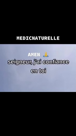 AMEN 🙏 #medicnaturelleplus
