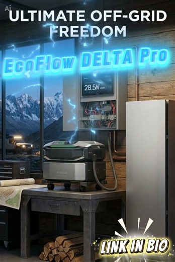 Never Lose Power Again | EcoFlow DELTA Pro Ultra X Off-Grid Tour