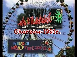CHORZÓW-1991r.-Park-Wesołe Miasteczko.