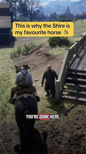 DONT SELL THE BLACK SHIRE HOSEA GIVES YOU! #rdr2 #arthurmorgan #gaming
