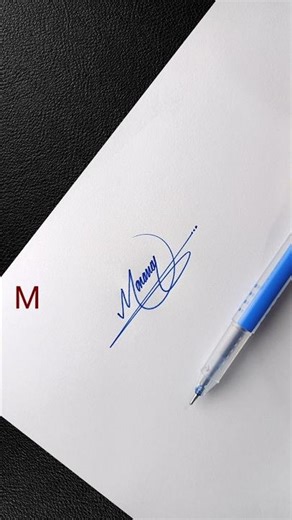 Stylish M Letter Signature Design | Easy Signature Tutorial