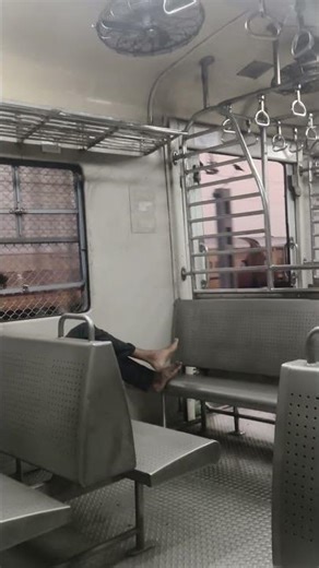 inside a suburban local train #youtubeshorts