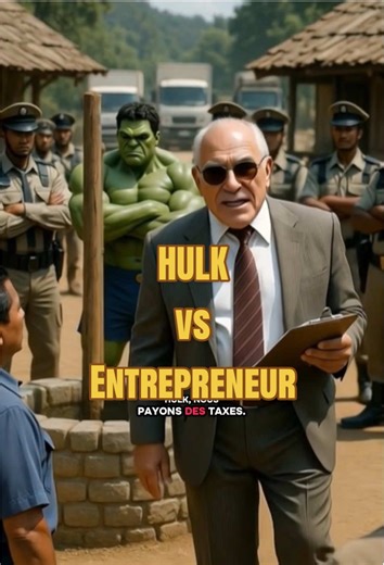 Hulk vs Entrepreneur #hulk #hulkai #HulkStory #HulkStoryFR #france