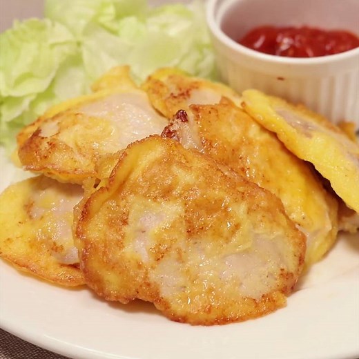 チーズ入り！鶏むね肉のピカタ 作り方・レシピ | クラシル