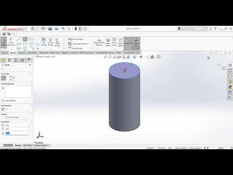 SWEPT CUT IN SOLIDWORKS : TUTORIAL 3