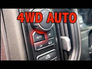 4WD AUTO, Should You Use It?