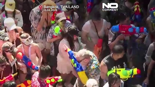 Thailand marks Songkran New Year with water fights and travel surge