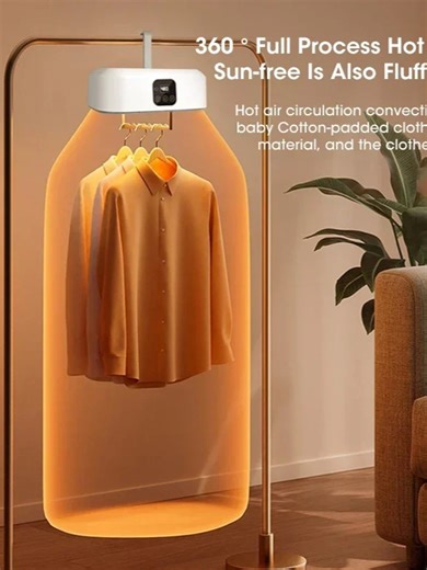 Portable Clothes Dryer: Fast, Compact, and Sanitary