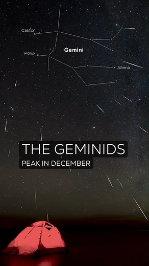 The Geminids metor shower peaks overnight between Dec. 13 and 14, but what is the Geminid meteor shower? | The Planetary Society