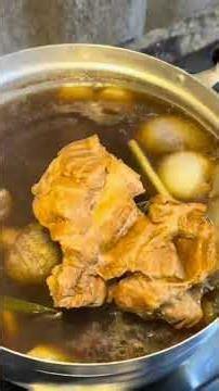 Easy Braised Pork Noodle Soup Recipe for the Family, 5 Liters of Broth #cooking #food