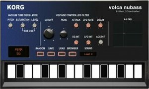 New Editor & Sound Bank For The Korg Volca Nubass Synthesizer