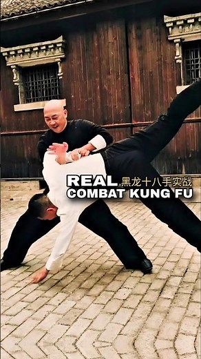 BLACK DRAGON Eighteen Hands | Real Kung Fu Combat Tutorial #KungFu