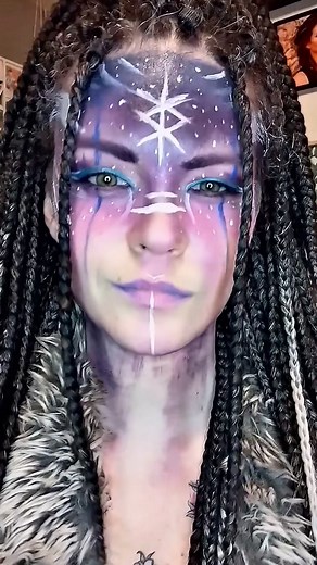 Nordic Viking Makeup Tutorial by Camille Touidjine