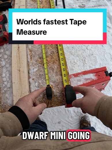 World's fastest tape measure #constructioncomedyclub