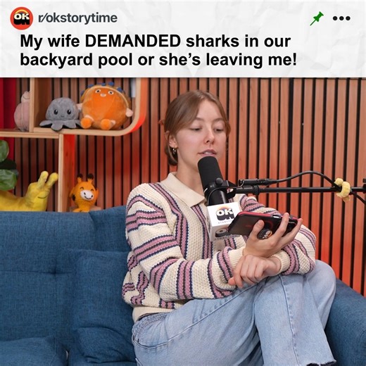 My wife demanded sharks in our backyard pool or she’s leaving me! | OKOP Show