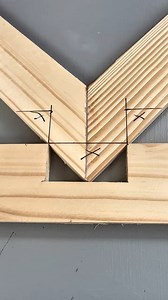 Determine cutting points for wood joints #tricks #tips #woodwork #howto | Mr. Profesor